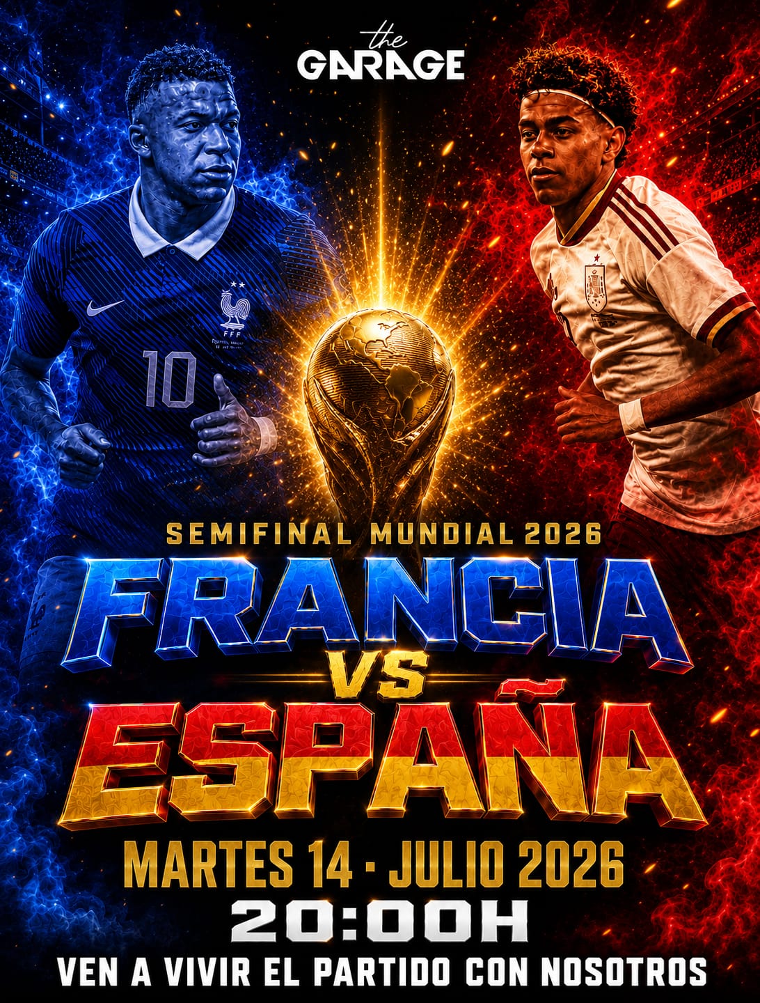 Francia vs Espana - Semifinal Mundial 2026