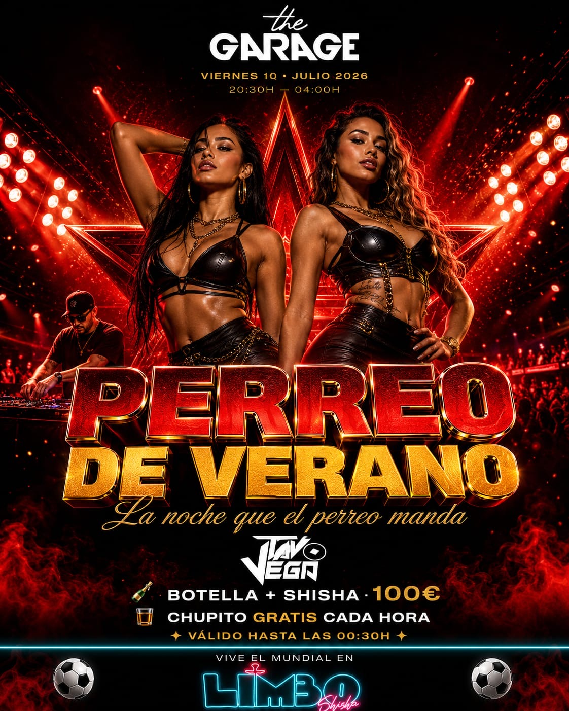 Perreo de Verano &mdash; Tavo Vega &mdash; 10 Julio 2026