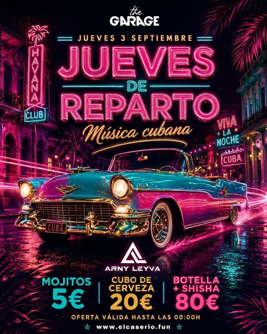 Jueves de Reparto - Musica Cubana - Arny Leyva - The Garage