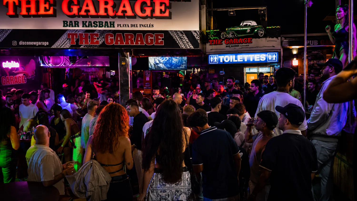 The Garage, Playa del Inglés — ambiente nocturno